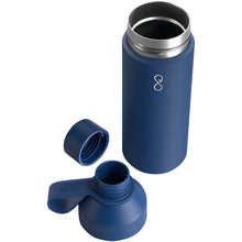 Load image into Gallery viewer, Ocean Bottle 500 ml vacuum insulated water bottle — Ocean Blue (detail)