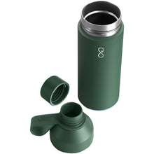 Load image into Gallery viewer, Ocean Bottle 500 ml vacuum insulated water bottle — Forest green (detail)