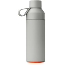 Load image into Gallery viewer, Ocean Bottle 500 ml vacuum insulated water bottle — Rock grey (back)
