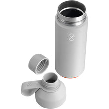 Load image into Gallery viewer, Ocean Bottle 500 ml vacuum insulated water bottle — Rock grey (detail)