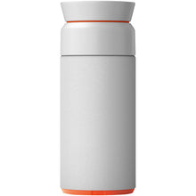 Load image into Gallery viewer, Ocean Bottle 350 ml brew flask — Rock grey (back)