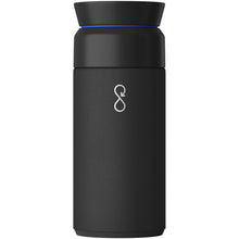 Load image into Gallery viewer, Ocean Bottle 350 ml brew flask — Obsidian Black
