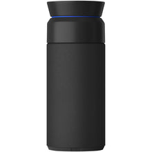 Load image into Gallery viewer, Ocean Bottle 350 ml brew flask — Obsidian Black (back)