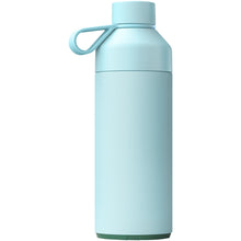 Load image into Gallery viewer, Big Ocean Bottle 1000 ml vacuum insulated water bottle — Sky blue (back)
