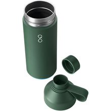 Load image into Gallery viewer, Big Ocean Bottle 1000 ml vacuum insulated water bottle — Forest green (detail)