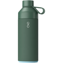 Load image into Gallery viewer, Big Ocean Bottle 1000 ml vacuum insulated water bottle — Forest green