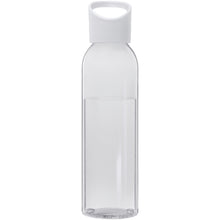 Load image into Gallery viewer, Sky 650 ml recycled plastic water bottle — White (back)