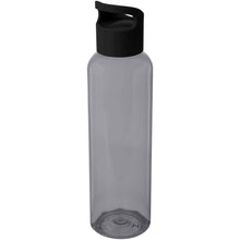 Load image into Gallery viewer, Sky 650 ml recycled plastic water bottle — Black (detail)