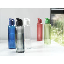 Load image into Gallery viewer, Sky 650 ml recycled plastic water bottle — lifestyle