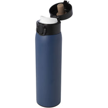 Load image into Gallery viewer, Sika 450 ml RCS certified recycled stainless steel insulated flask — Ocean Blue (detail 2)