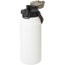Load image into Gallery viewer, Giganto 1600 ml RCS certified recycled stainless steel copper vacuum insulated bottle — White (detail 2)