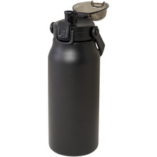 Load image into Gallery viewer, Giganto 1600 ml RCS certified recycled stainless steel copper vacuum insulated bottle — Black (detail 2)