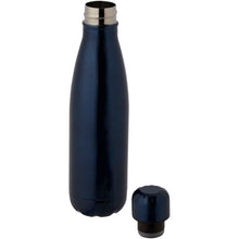 Load image into Gallery viewer, Cove 500 ml RCS certified recycled stainless steel vacuum insulated bottle  — Navy (detail)