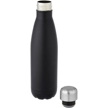 Load image into Gallery viewer, Cove 500 ml RCS certified recycled stainless steel vacuum insulated bottle  — Black (detail)