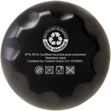 Load image into Gallery viewer, Cove 500 ml RCS certified recycled stainless steel vacuum insulated bottle  — Black (detail 2)