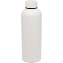 Load image into Gallery viewer, Spring 500 ml RCS certified recycled stainless steel copper vacuum insulated bottle — White (detail)