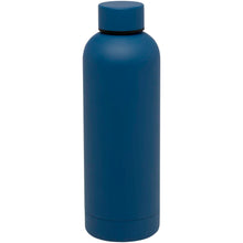 Load image into Gallery viewer, Spring 500 ml RCS certified recycled stainless steel copper vacuum insulated bottle — Ocean blue (detail)