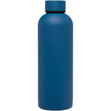 Load image into Gallery viewer, Spring 500 ml RCS certified recycled stainless steel copper vacuum insulated bottle — Ocean blue (front)