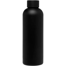Load image into Gallery viewer, Spring 500 ml RCS certified recycled stainless steel copper vacuum insulated bottle — Black (front)