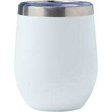 Load image into Gallery viewer, Corzo 350 ml RCS certified recycled stainless steel copper vacuum insulated cup — White (front)