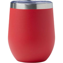 Load image into Gallery viewer, Corzo 350 ml RCS certified recycled stainless steel copper vacuum insulated cup — Red (front)