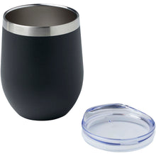 Load image into Gallery viewer, Corzo 350 ml RCS certified recycled stainless steel copper vacuum insulated cup — Black (detail)