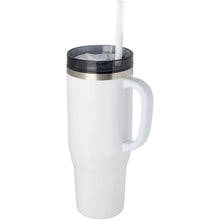 Load image into Gallery viewer, Melbourne 1200 ml RCS certified insulated tumbler with straw — White