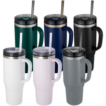 Load image into Gallery viewer, Melbourne 1200 ml RCS certified insulated tumbler with straw — group
