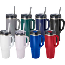 Load image into Gallery viewer, Melbourne 1200 ml RCS certified insulated tumbler with straw — group