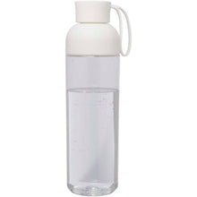 Load image into Gallery viewer, Illuminate 600 ml RPET water bottle — White (front)