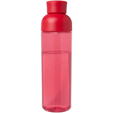Load image into Gallery viewer, Illuminate 600 ml RPET water bottle — Red (back)