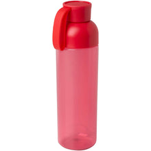 Load image into Gallery viewer, Illuminate 600 ml RPET water bottle — Red (detail)
