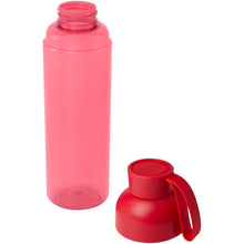 Load image into Gallery viewer, Illuminate 600 ml RPET water bottle — Red (detail 2)