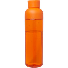 Load image into Gallery viewer, Illuminate 600 ml RPET water bottle — Orange (back)