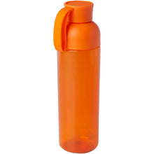 Load image into Gallery viewer, Illuminate 600 ml RPET water bottle — Orange (detail)