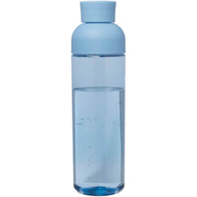 Load image into Gallery viewer, Illuminate 600 ml RPET water bottle — Light blue (back)