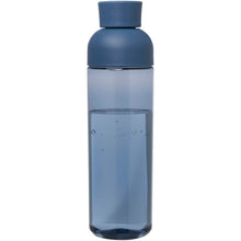 Load image into Gallery viewer, Illuminate 600 ml RPET water bottle — Ocean blue (back)
