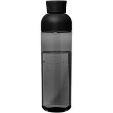 Load image into Gallery viewer, Illuminate 600 ml RPET water bottle — Black (back)