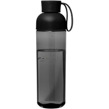 Load image into Gallery viewer, Illuminate 600 ml RPET water bottle — Black (front)