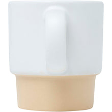 Load image into Gallery viewer, Olympia 130 ml stackable expresso cup with clay bottom — White (back)