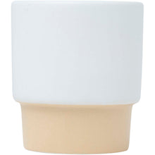 Load image into Gallery viewer, Olympia 130 ml stackable expresso cup with clay bottom — White (front)