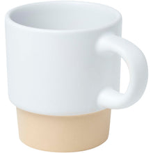 Load image into Gallery viewer, Olympia 130 ml stackable expresso cup with clay bottom — White