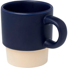 Load image into Gallery viewer, Olympia 130 ml stackable expresso cup with clay bottom — Navy