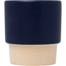 Load image into Gallery viewer, Olympia 130 ml stackable expresso cup with clay bottom — Navy (front)