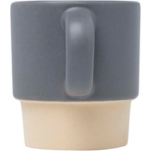 Load image into Gallery viewer, Olympia 130 ml stackable expresso cup with clay bottom — Grey (back)