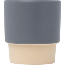 Load image into Gallery viewer, Olympia 130 ml stackable expresso cup with clay bottom — Grey (front)