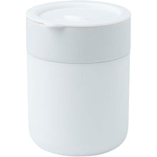 Load image into Gallery viewer, Java 330 ml ceramic tumbler with silicone wrap and plastic lid — White