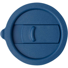 Load image into Gallery viewer, Java 330 ml ceramic tumbler with silicone wrap and plastic lid — Blue (detail 2)