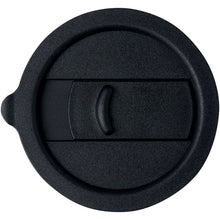 Load image into Gallery viewer, Java 330 ml ceramic tumbler with silicone wrap and plastic lid — Black (detail 2)