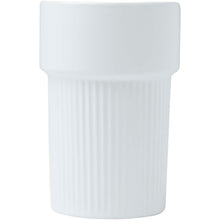 Load image into Gallery viewer, Fika 340 ml tumbler with bamboo sleeve — White (front)